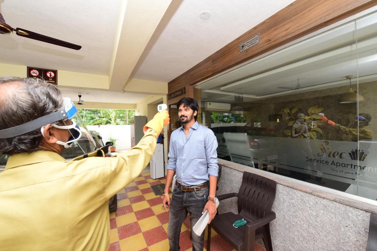 Sree Service Apartments Tirupati Bagian luar foto